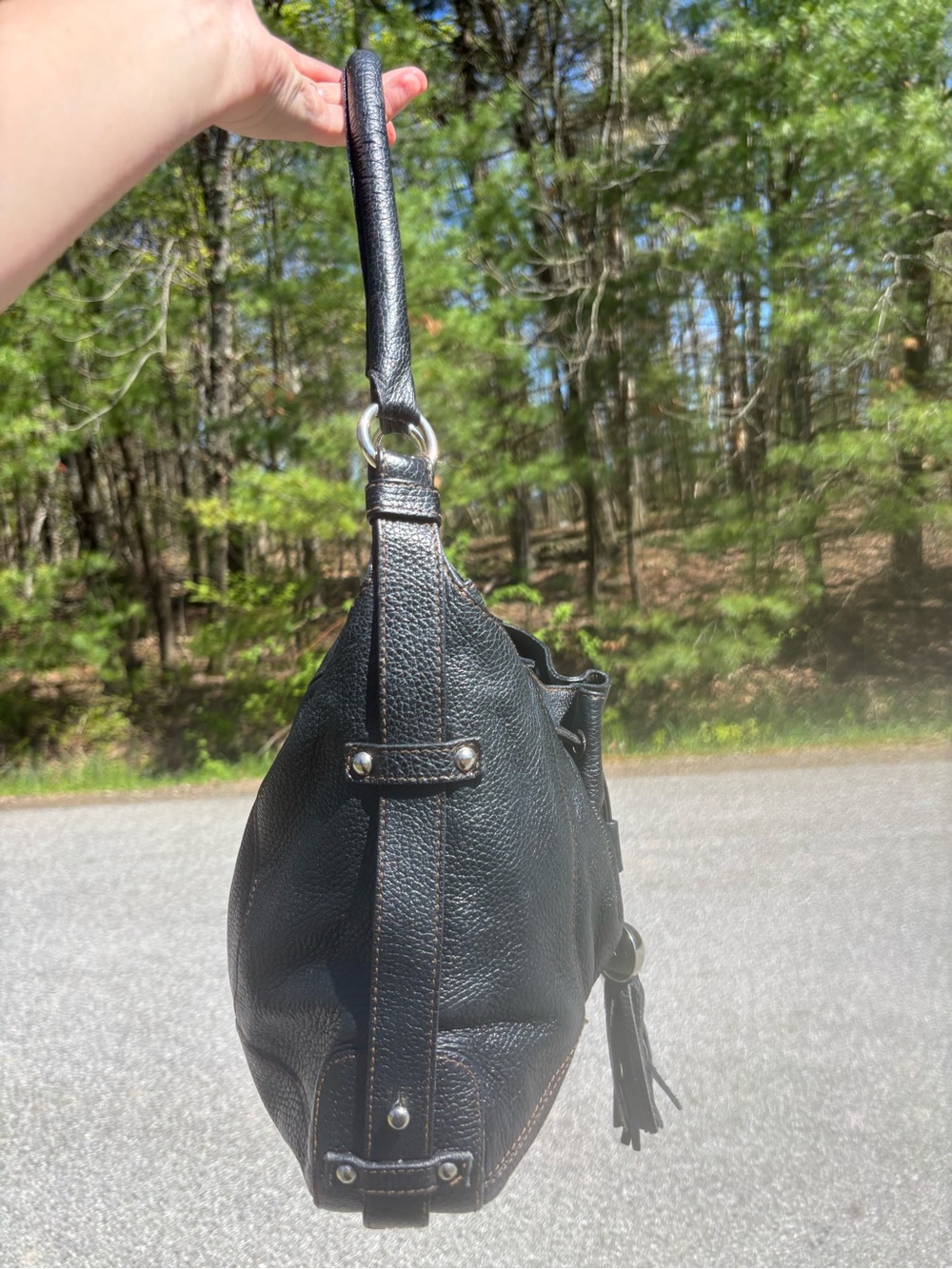 Furla Leather Shoulder Bag - Picture 12 of 17